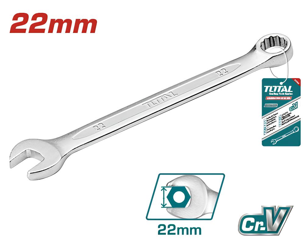 Llave Combinada Total 22 Mm