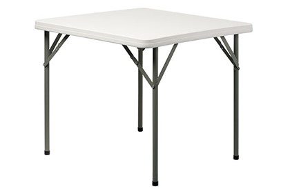 Mesa Plegable Cuadrada 86*86*74cm
