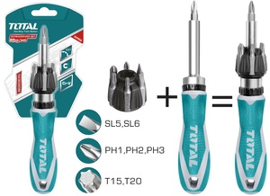 Destornillador Total Cricket 8 Pcs
