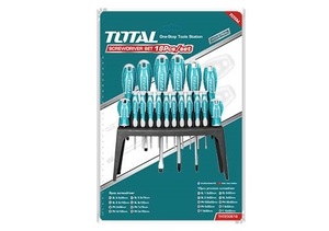 Set Destornillador Total 18pcs Base