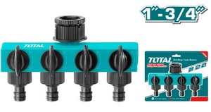 Conector Total P/Manguera 4 Salidas