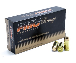 Bala Pmc C.40 S&W Fmj Punta Plana