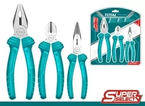 Set Pinzas Total 3pcs Unicolor Ss