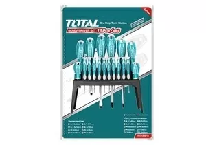 Set Destornillador Total 18pcs Base