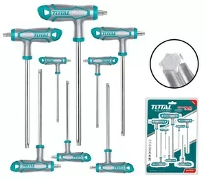 Set Llave Torx Total Mango T 8pcs